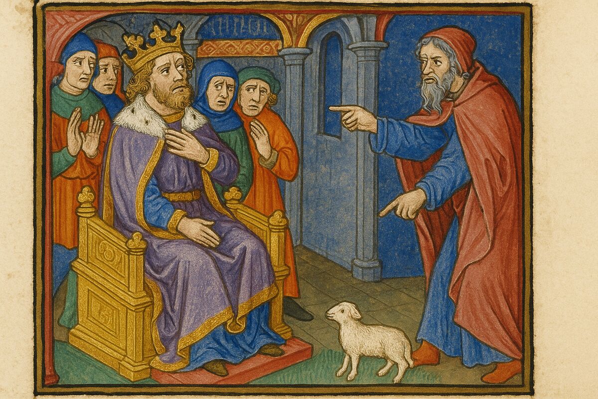 Le prophète Nathan révèle à David sa faute