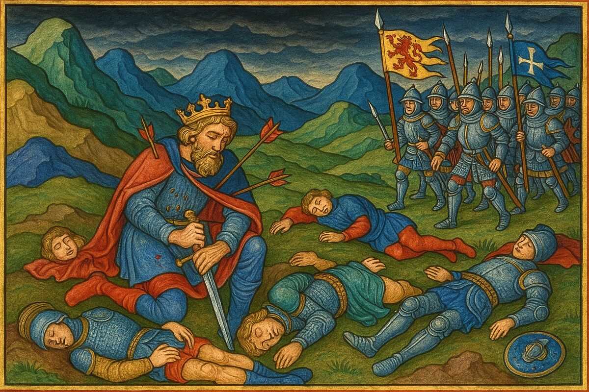 Mort de Saül et de ses fils sur le mont Gelboé
